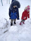 Дети очень любят зиму
